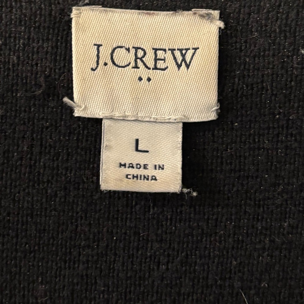 J. Crew Juliette Collarless Sweater-Blazer Large - Picture 2 of 8